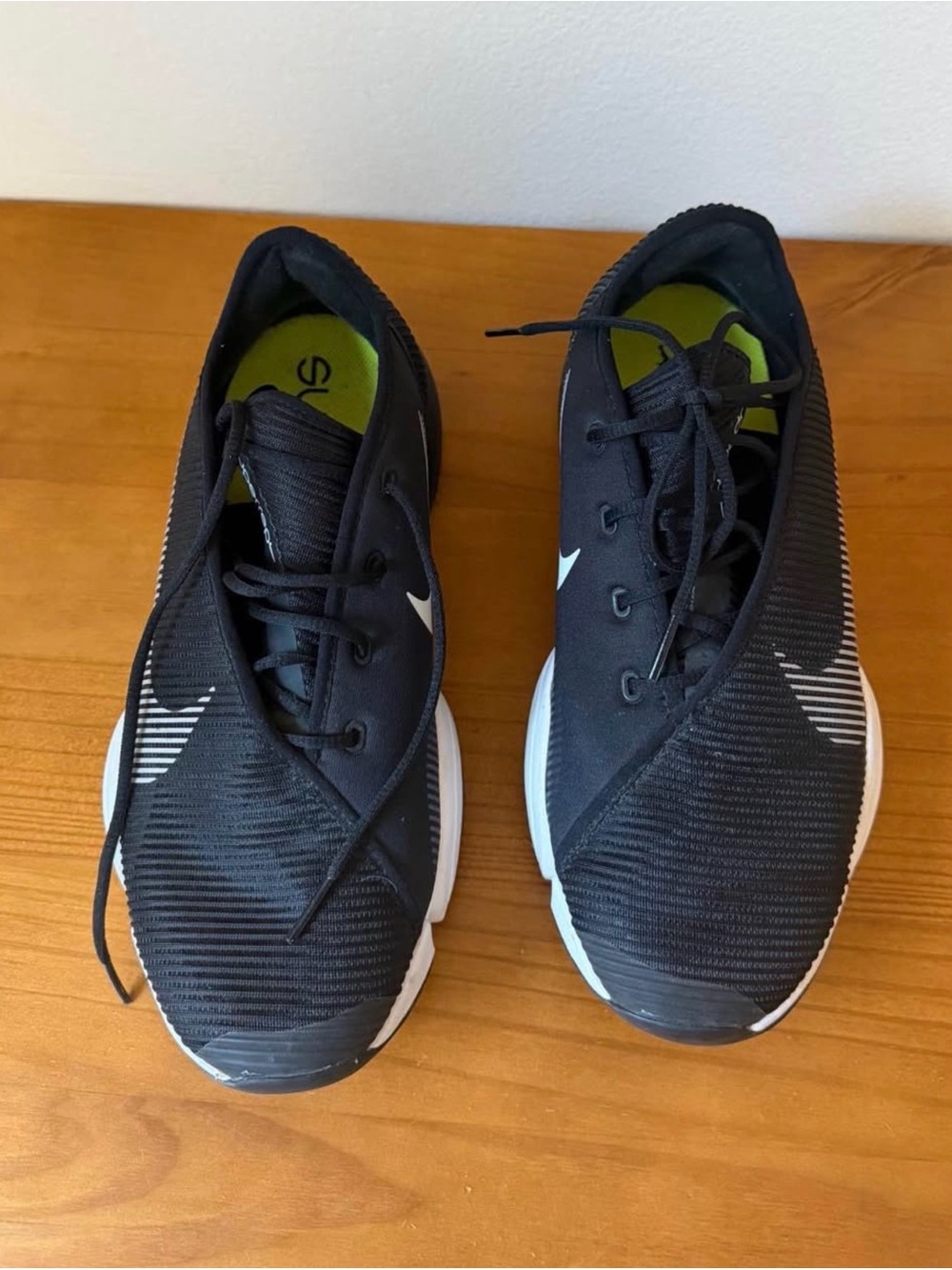 Nike Black and White Women's Athletic Sneakers